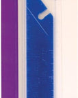 5-1/2" Button Gauge & Point Turner, 1 Count Guage & Turner, Blue, 7.75 X 2.88 X 0.5