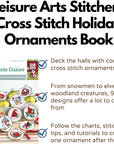Cross Stitch Holiday Ornaments Galor Cross Stitch Book- Cross Stitch Pattern Kits from Snowmen to Elves to Woodland Creatures, 98 Christmas Cross Stitch Ornaments to Design.