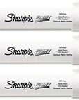 Oil Based Paint Marker, Bold Point, White, 3/Pack