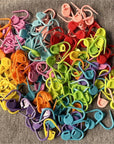 150 Pieces Knitting Crochet Locking Stitch Markers Stitch Needle Clip Counter 10 Colors (Color Ship Randomly)
