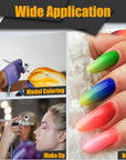 Airbrush Kit, Air Brush Painting Set, Double Action Trigger Airbrush Gun with 0.3Mm/0.5Mm/0.8Mm Needles, 2Cc/5Cc/13Cc Paint Cup, Airbrush Spray Tool Set for Painting Nails Cake Tattoo Makeup