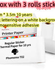Portable Mini Thermal Label Printer Home Photo Printer Student Wrong Question Printer Bluetooth Mini Label Printer Price Tag