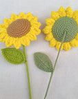 Handmade Crochet Sunflower For Home Decor