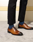 Men's Leather Oxford Shoes
