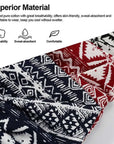 3PCS Boho Headbands Leopard Hair Bands Knotted Turban Wraps Stripe Cloth Elegant