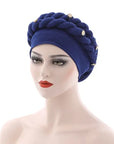 Double Braid Diamonds Turban