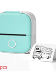 Portable Mini Thermal Label Printer Home Photo Printer Student Wrong Question Printer Bluetooth Mini Label Printer Price Tag