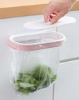 7/9L Hanging Trash Can With Lid