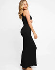 Shapewear Crew Neck Sleeveless Dress