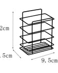 Iron Triangle Bathroom Storage Rack Set