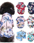 Hawaiian Tropical Dog T-Shirts