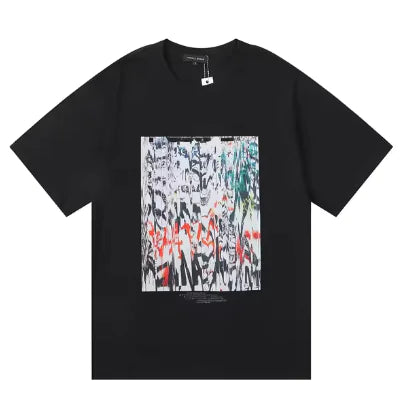 Loose Fit Purple Crew Neck T-Shirt