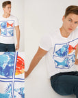 Anemoss Aquarium Crew Neck Mens T Shirt