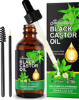 60ml Jamaican Black Castor Oil Hair Growth Essential Oil Repair Perm Dyed Hair Essential Oil Dry Damaged Hair Eyelashes care