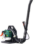 OSAKAPRO 52CC 2-Cycle Gas Backpack Leaf Blower With Extention Tube,green