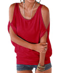 Casual Off Shoulder T-shirt