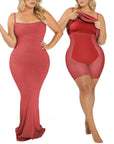 Shapewear Crew Neck Sleeveless Dress