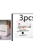 Portable Mini Thermal Label Printer Home Photo Printer Student Wrong Question Printer Bluetooth Mini Label Printer Price Tag