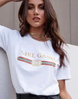 White Fashion T Shirt