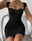 Sweetheart Neck Bodycon Dress
