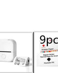 Portable Mini Thermal Label Printer Home Photo Printer Student Wrong Question Printer Bluetooth Mini Label Printer Price Tag