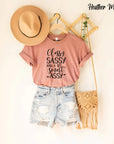 Classy Sassy and a bit Smart Assy Shirt, Funny Women Shirts