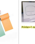 Portable Mini Thermal Label Printer Home Photo Printer Student Wrong Question Printer Bluetooth Mini Label Printer Price Tag