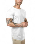 Solid Cotton Short Sleeve T-Shirt
