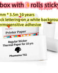Portable Mini Thermal Label Printer Home Photo Printer Student Wrong Question Printer Bluetooth Mini Label Printer Price Tag