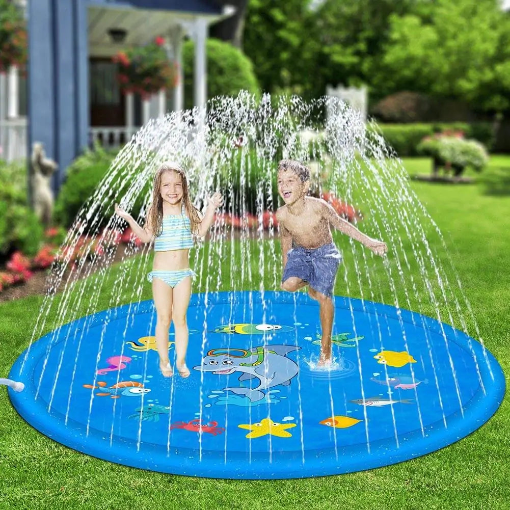 Outdoor Inflatable Kids Sprinkler Play Pad