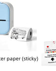 Portable Mini Thermal Label Printer Home Photo Printer Student Wrong Question Printer Bluetooth Mini Label Printer Price Tag