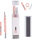 7-In-1 Computer Keyboard Cleaning Brush Kit Electronics Cleaner Kit Bluetooth Earphone Cleaning Pen for Headset Cleaning Tools