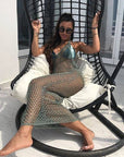 4 Color Summer Sleeveless Crochet Beach Dress