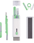 7-In-1 Computer Keyboard Cleaning Brush Kit Electronics Cleaner Kit Bluetooth Earphone Cleaning Pen for Headset Cleaning Tools