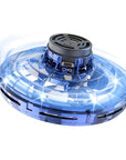 Flying Fidget Spinner Drone Ball UFO Stress Focus Hand Fun Toy LED Kids & Adults