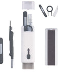7-In-1 Computer Keyboard Cleaning Brush Kit Electronics Cleaner Kit Bluetooth Earphone Cleaning Pen for Headset Cleaning Tools