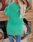 Woman Knitting Sweater