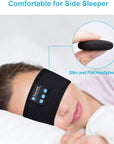 Bluetooth Headphones Soft Elastic Eye Mask