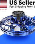Flying Fidget Spinner Drone Ball UFO Stress Focus Hand Fun Toy LED Kids & Adults