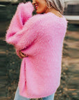 Woman Knitting Sweater