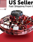 Flying Fidget Spinner Drone Ball UFO Stress Focus Hand Fun Toy LED Kids & Adults