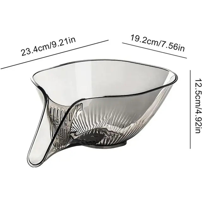Multifunctional Drain Basket Plastic Vegetable Basin Drain Bowl Household Sink Kitchen Washing Fruit Plate