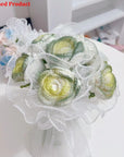 Artificial Knitting Flowers Bouquet