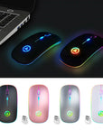 2.4GHz RGB Wireless USB Rechargeable Mouse