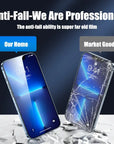 4PCS Full Cover Tempered Glass For iPhone 11 12 13 14 15 Pro Max Screen Protector For iPhone X XR XS Max 7 8 6 Plus Glass Film