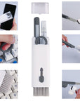 7-In-1 Computer Keyboard Cleaning Brush Kit Electronics Cleaner Kit Bluetooth Earphone Cleaning Pen for Headset Cleaning Tools