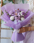 Artificial Knitting Flowers Bouquet