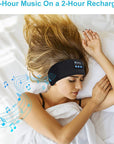 Bluetooth Headphones Soft Elastic Eye Mask