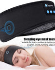 Bluetooth Headphones Soft Elastic Eye Mask