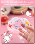 Promotion! Nano Tape Kneading Blowing Bubble Full Set Nano Tape Double-Sided Tape Paste Blowing Bubble Toy Sticker Tapes